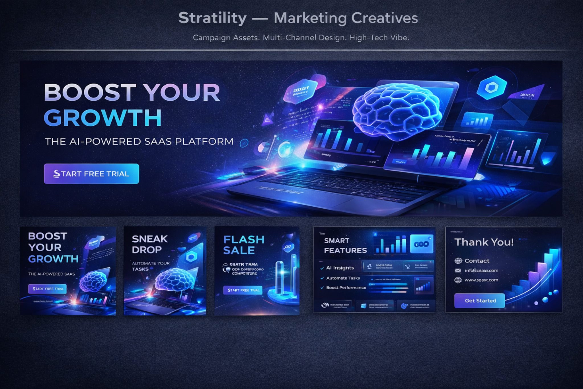 Marketing Creatives — High-Tech