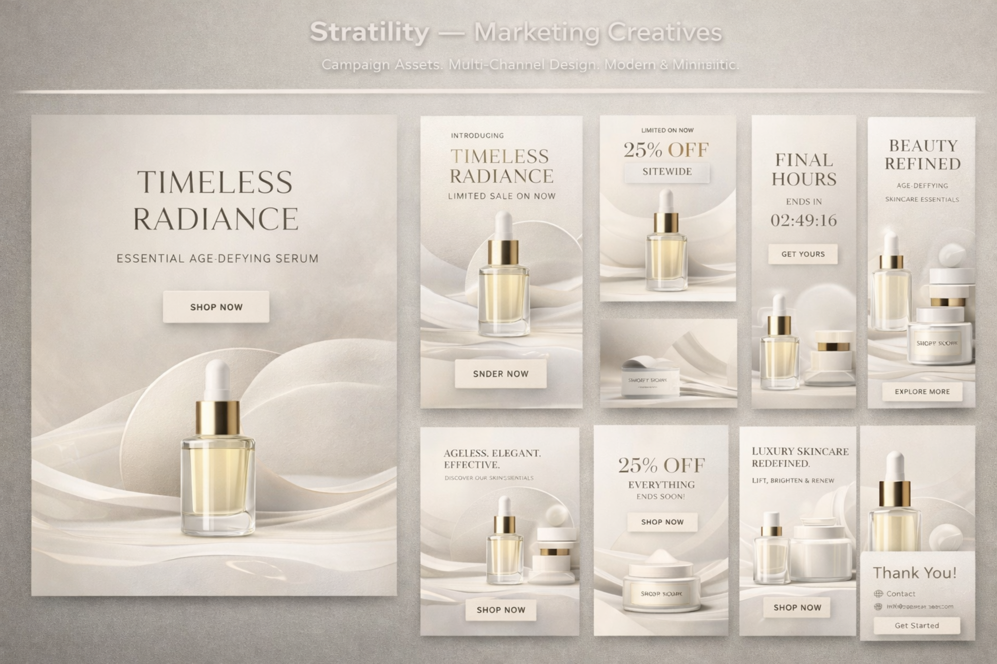 Marketing Creatives — Minimal